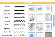 Procreate Digital Art Sketch Brush, a Brush Add-On by Pawsitively Aesthetic (Thumbnail 5 of 7)