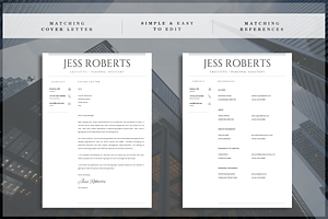 Professional CV Template Resume