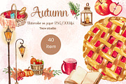 Autumn, a Seasonal Illustration by 7nov.studio (Thumbnail 1 of 7)