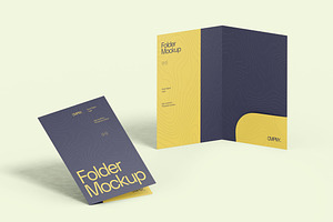 Folder Mockup, a Product Mockup by fakhroo