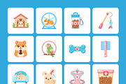 100 Pet Flat Icons, an Emoji Icon by Prosymbols (Thumbnail 11 of 11)