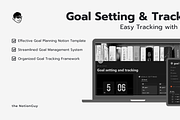 Goal setting and tracking, an App Template by TheNotionGuy (Thumbnail 1 of 2)
