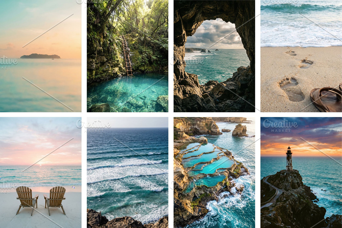 Tropical Ocean Stock Photos, a Nature Photo by Selenique Studio (Photo 9 of 9)