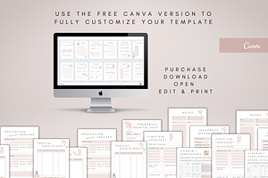 Canva Medical Planner Templates