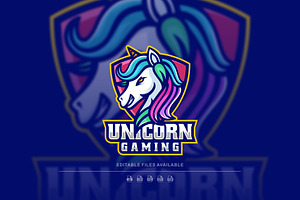 Unicorn E-Sport Logo