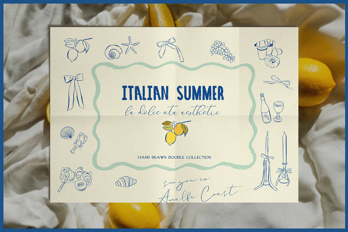 Italian Summer - La Dolce vita, an Object Illustration by lokko studio (Photo 1 of 9)