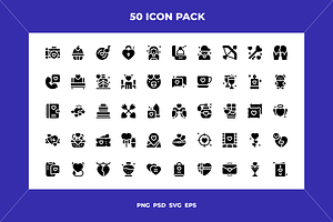 Valentines day icons, an Icon by Wencory