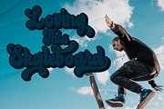 Bluend - Retro Script Display, a Script Font by ahweproject (Thumbnail 8 of 10)