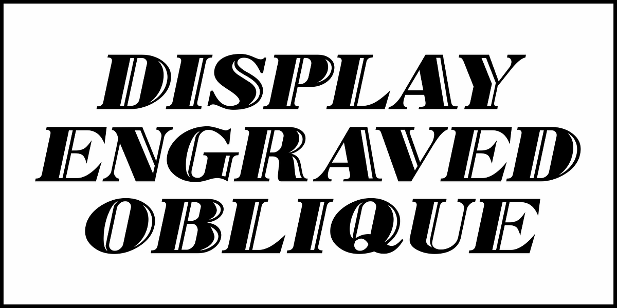 Display Engraved JNL, a Serif Font by Jeff Levine Fonts (Photo 4 of 5)