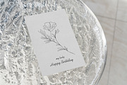 5x7 Card Mockups Natural Light, a Print Template by Dikarte.Store (Thumbnail 5 of 9)
