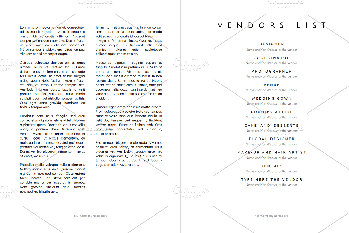 Customizable Mood Board Template, a Templates & Theme by The Social Esthete (Photo 4 of 6)