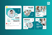 Medical Care Instagram Post, a Social Media Template by CavenArt (Thumbnail 4 of 5)