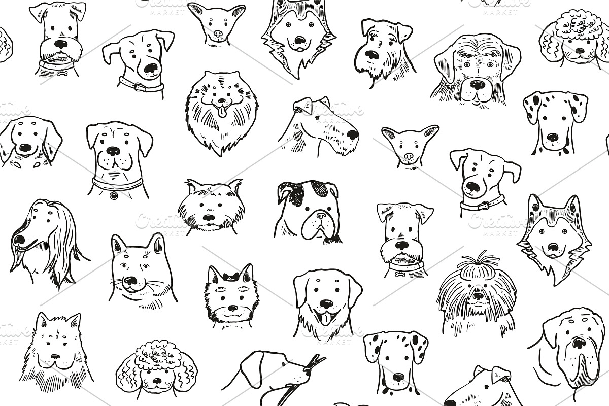 Dogs with Glasses, an Animal Illustration by GooseFrol (Photo 17 of 17)