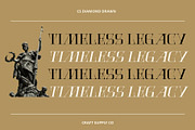 CS Diamond Drawn, a Serif Font by Craft Supply Co. (Thumbnail 4 of 8)
