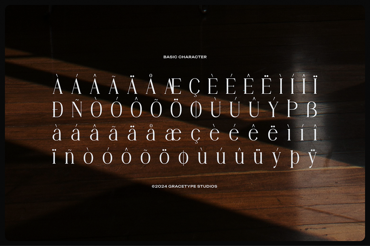 Angdiva | Display Serif Font, a Serif Font by gracetype_studio (Photo 7 of 11)