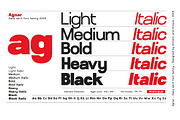 Agnar - Sans serif font family, a Font by Artistic & Unique (Thumbnail 5 of 14)