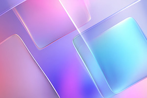 Modern abstract background with translucent glass squares in pas, a Background Photo by Ales Munt