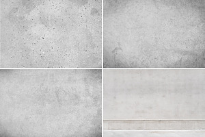 16 Concrete Background / Textures