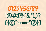 Zarone - Handwritten Display Font, a Handwritten Font by Flawless And Co (Thumbnail 6 of 10)