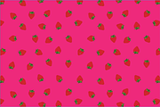 9 Seamless strawberry pattern swatch, a Pattern Graphic by Salty Lunch (Thumbnail 6 of 10)