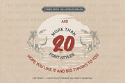 Kotoba Dua - 22 Font styles, a Script Font by Gblack Id (Thumbnail 3 of 13)