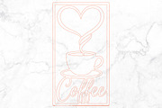 Coffee Wall Art SVG Laser Cut, an Object Graphic by Rose Art (Thumbnail 2 of 3)