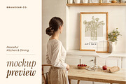 Dining & Kitchen | Frame Mockup Set, a Household Mockup by Brandear Design (Thumbnail 8 of 12)