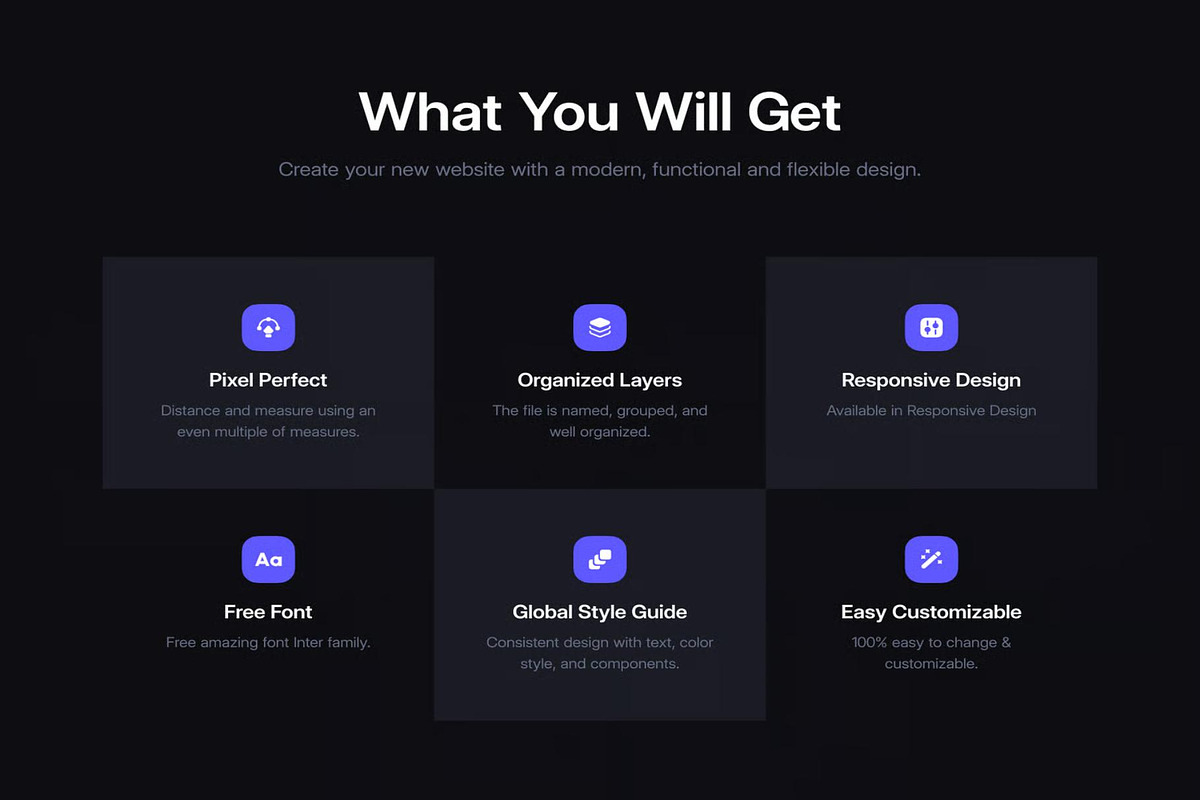 Orbiz SaaS Website Template UI Kit, an UI Kit Template by Creative Perspective (Photo 2 of 7)