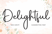 Delightful | Script Font