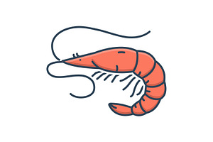 Shrimp Prawn Icon