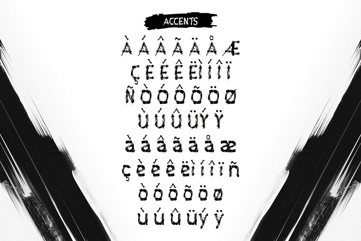 Trasy Brush Grunge Brush Typeface, a Handwritten Font by mesuka (Photo 7 of 7)