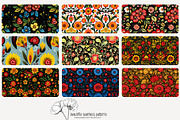 70 Khokhloma seamless pattern, a Pattern Graphic by Poppy Lane Studio (Thumbnail 3 of 10)