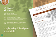 ATS Friendly Resume Template, a Resume Template by CreativeLandStudio (Thumbnail 10 of 10)
