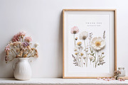 Pressed Flowers (Png) Elements, a Background Graphic by by creative paper (Thumbnail 12 of 13)