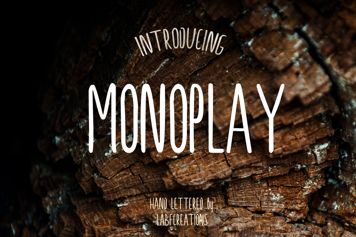 Monoplay. Sans Serif font preview 7