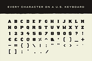 Old Elm Font, a Slab Serif Font by GhostlyPixels (Thumbnail 5 of 5)