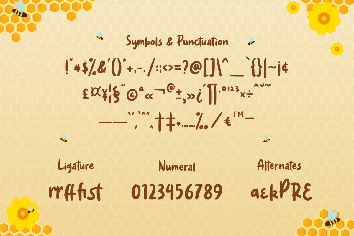 Honey Jar - a Handwritten Font, a Handwritten Font by Typefactoryco (Photo 3 of 10)