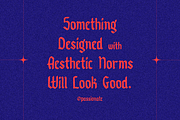 Funky Gloom - Fancy Blackletter, a Blackletter Font by Invasi Studio (Thumbnail 8 of 11)