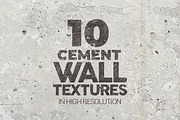 Cement Wall Textures x10, a Texture Graphic by SmartDesigns (Thumbnail 1 of 5)