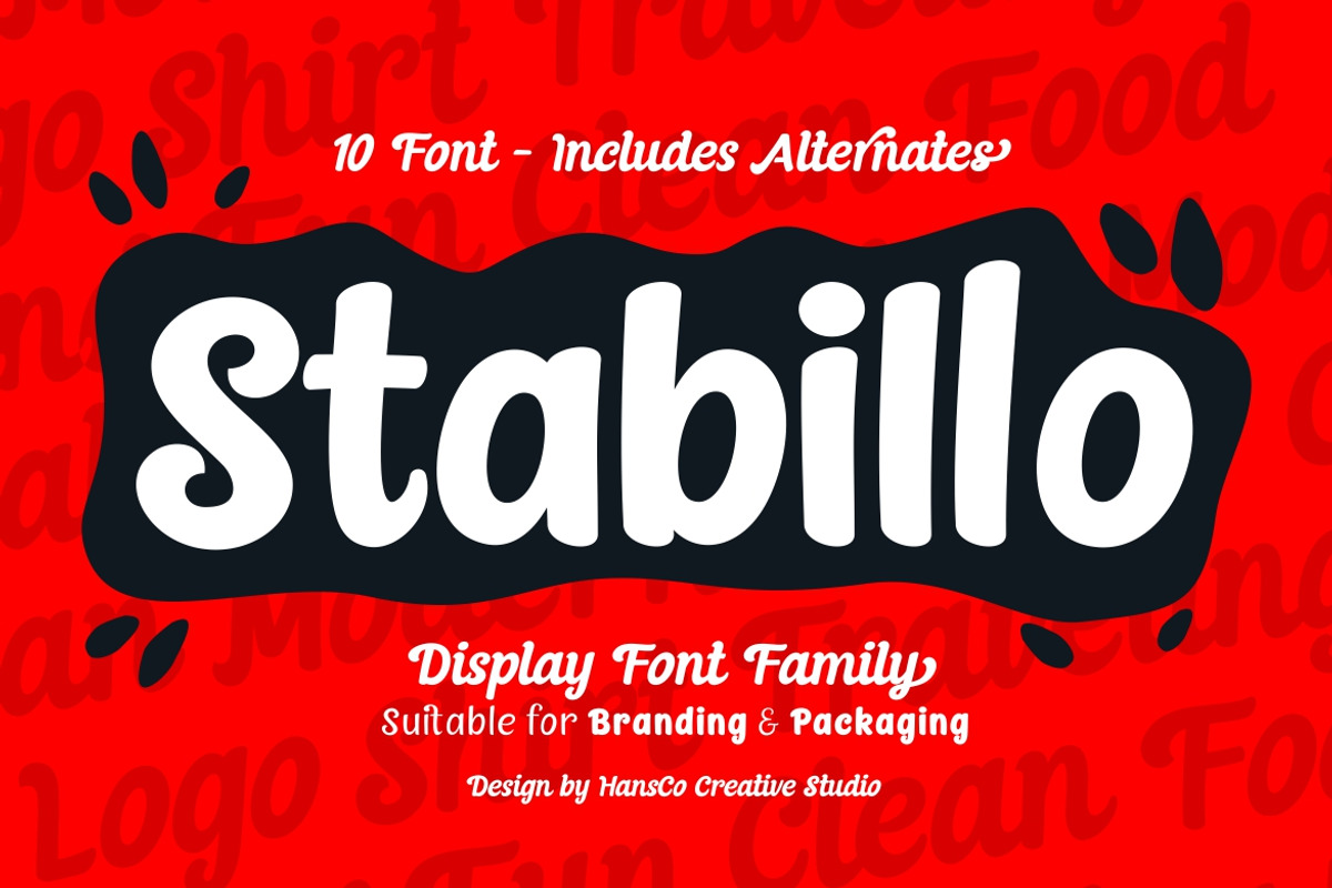 Stabillo Display Sans!, a Sans Serif Font by Burhan Afif (Photo 13 of 13)