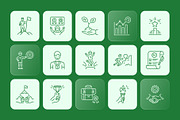 Success Icon Art Set, an Outline Icon by Prosymbols (Thumbnail 6 of 7)
