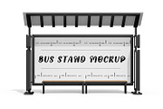 Bus Stop Billboard Mockup Set, an Advertising Mockup by pixelmock (Thumbnail 11 of 11)