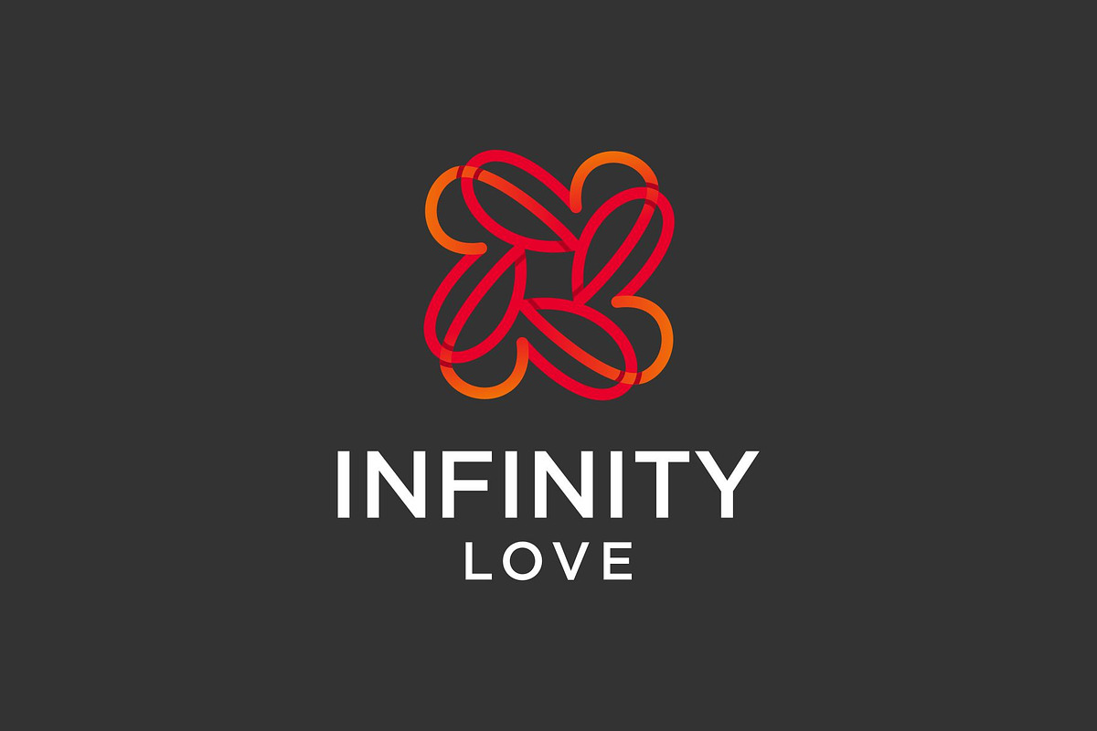 Infinity Love Logo, a Branding & Logo Template by Buqancreative (Photo 2 of 2)