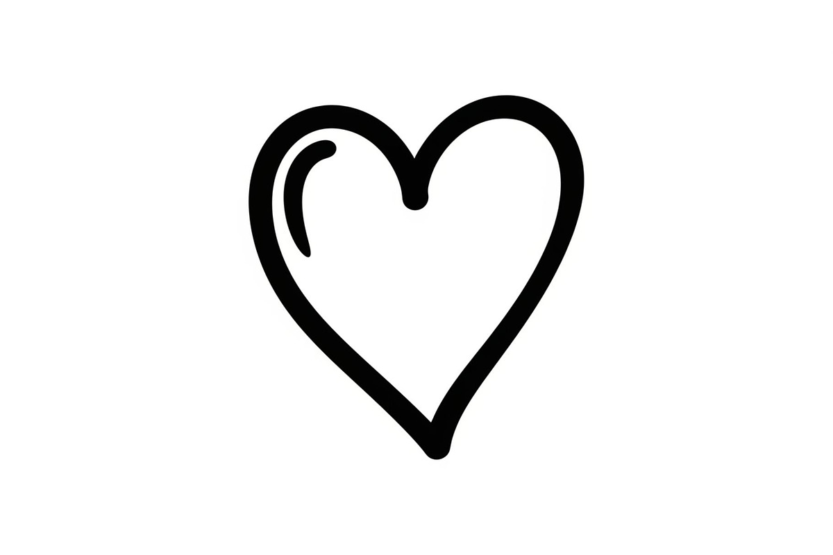Hand Drawn Heart Doodle Vector Bundl, an Illustration by Creativeshirt (Photo 12 of 48)