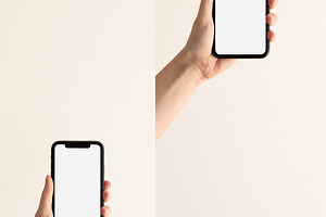 Modern Minimal Mobile Phone Mockup