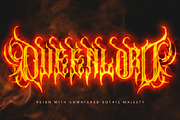 Queenlord,, a Blackletter Font by Letterara (Thumbnail 1 of 12)