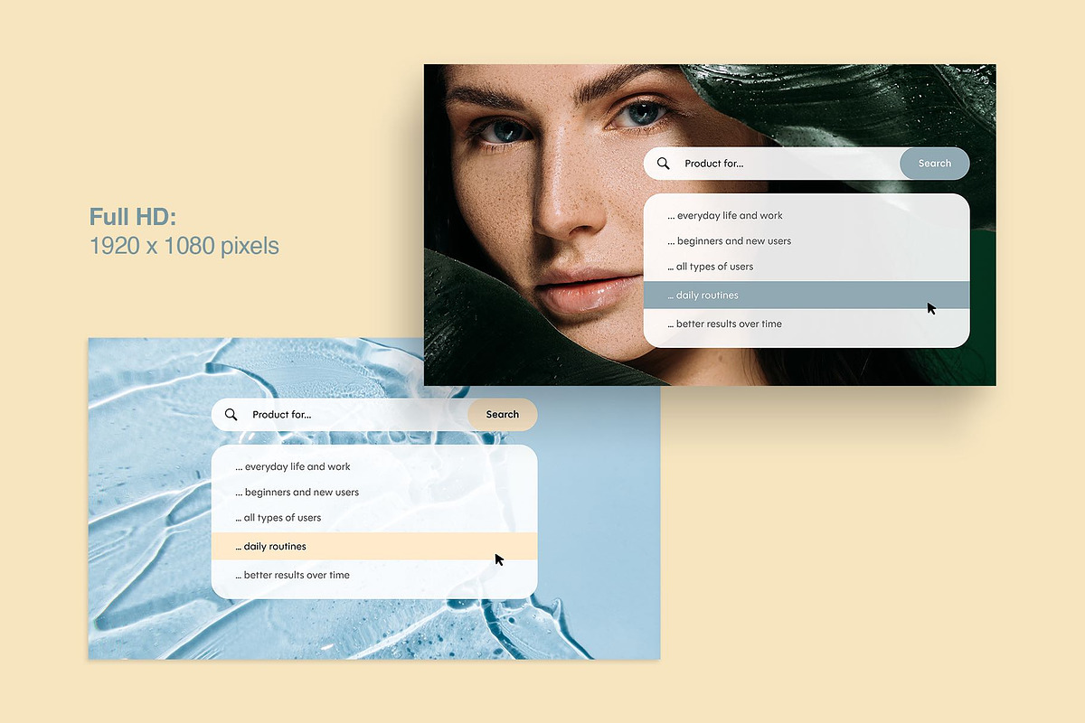 Search Suggest Box Template, a Social Media Template by BrandPacks (Photo 4 of 7)