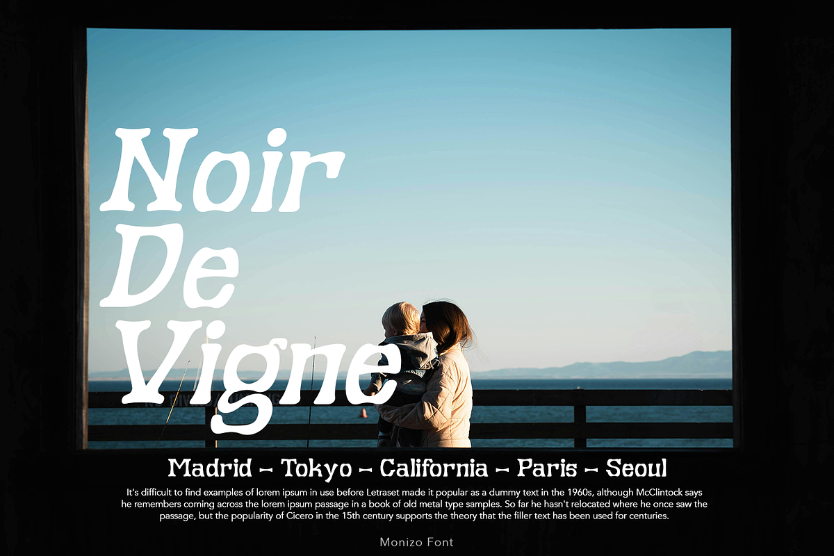 Monizo Display Serif, a Serif Font by madeDeduk (Photo 4 of 8)