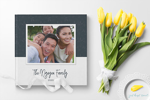 12x12 Family Photobook Template