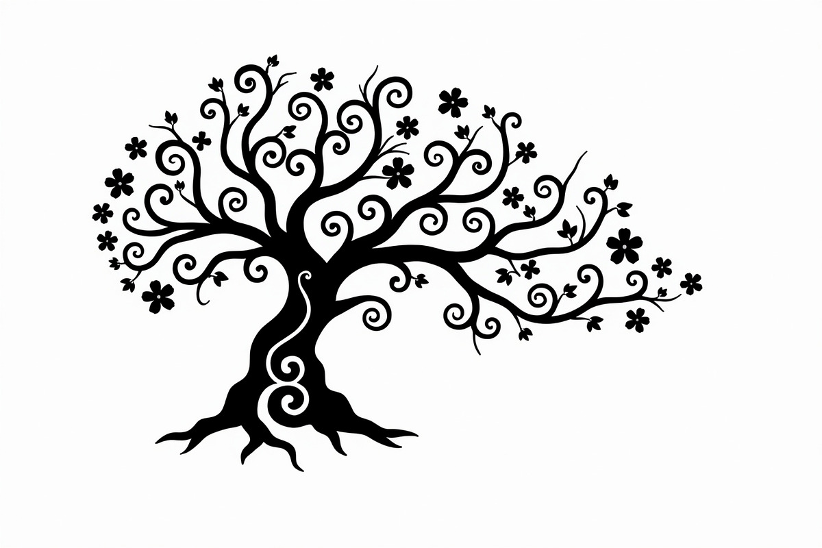 Detailed Tree Silhouette SVG Bundle, an Illustration by Amazin_art (Photo 6 of 13)